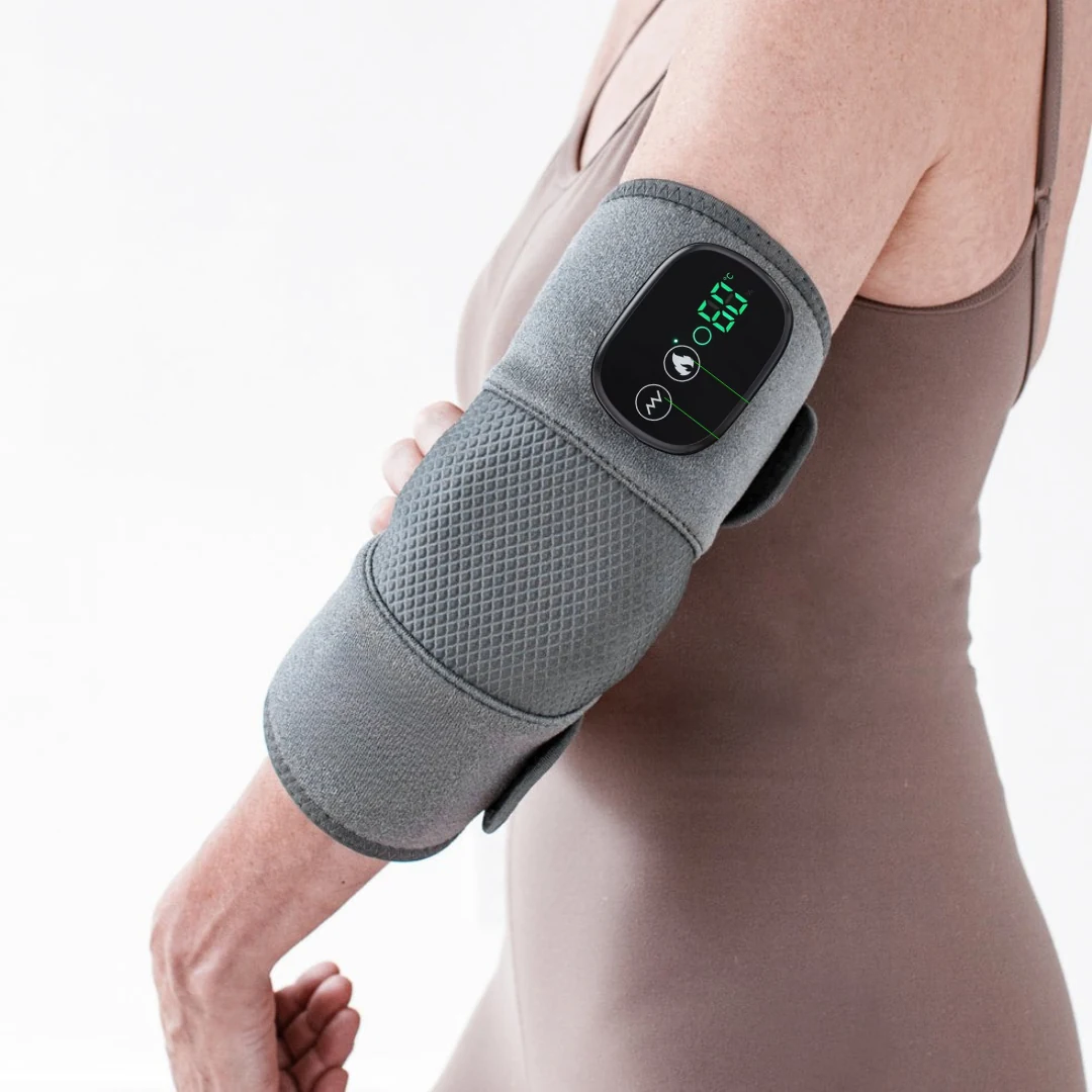 The wrap worn on the upper arm